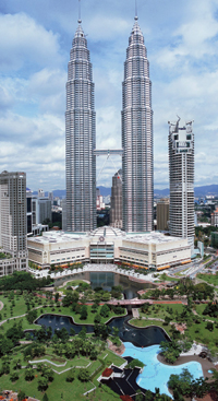 The Petronas Twin Towers