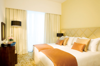 The property’s spacious rooms are ideal<br> for long-stay guests